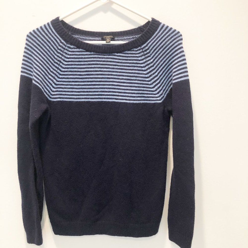 Talbots Blue Crew Neck Sweater Size MP